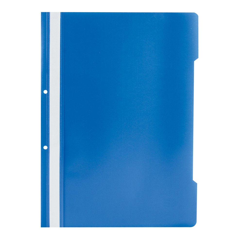 Dosar cu sina si 2 perforatii Noki, albastru, 25 bucati/set Dosar cu sina si 2 perforatii Noki, albastru, 25 bucati/set